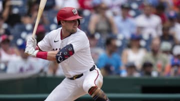 Washington Nationals outfielder Lane Thomas