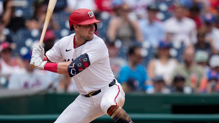 Washington Nationals outfielder Lane Thomas