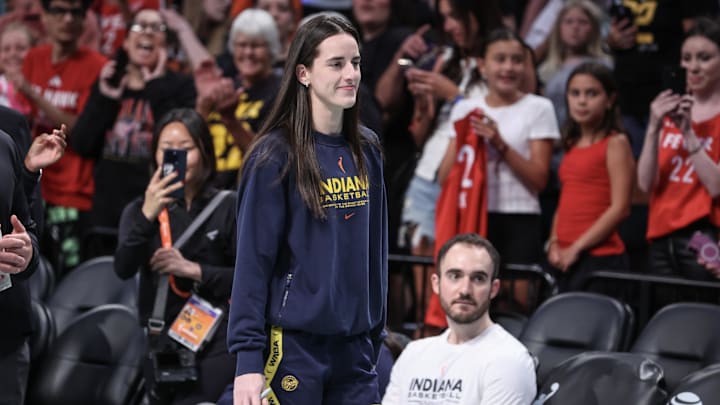 Caitlin Clark is not expected to play against the Las Vegas Aces on Thursday. Caitlin Clark is not expected to play against the Las Vegas Aces on Thursday.