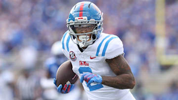 Former Penn State and current Ole Miss wide receiver Harrison Wallace III