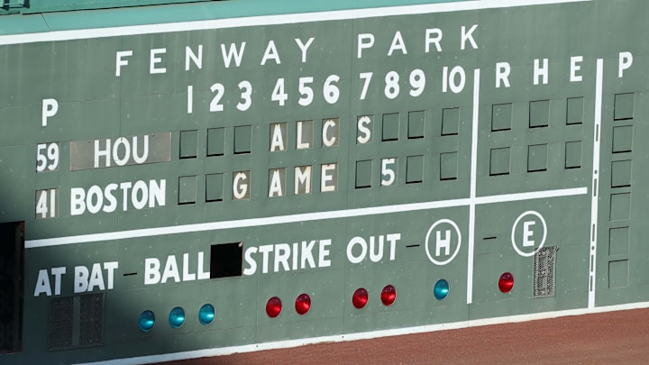 Fenway Park is synonymous with left field's Green Monster.