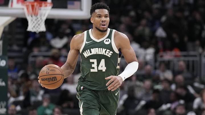 Milwaukee Bucks forward Giannis Antetokounmpo.