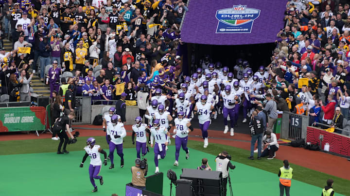 The Vikings will become the first NFL team to play international games in different countries in consecutive weeks on Sunday when they meet the Browns at Tottenham Hotspur Stadium.