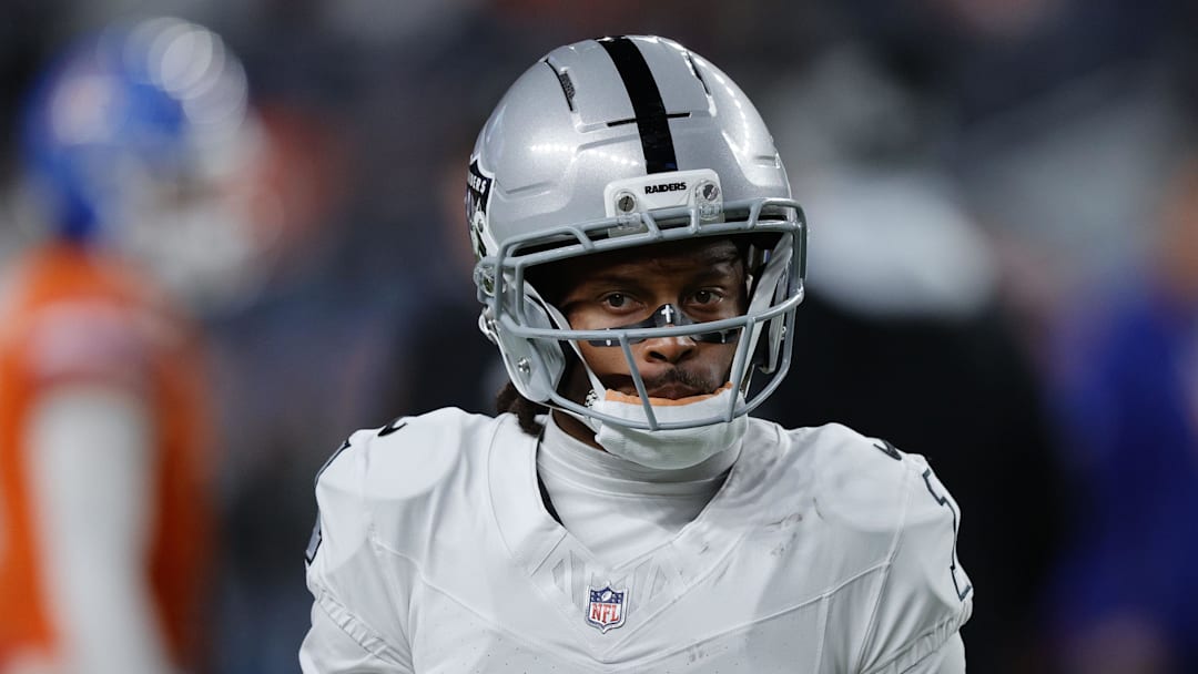 Las Vegas Raiders wide receiver Tre Tucker 