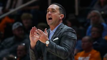 Mississippi State head women's basketball coach Sam Purcell claps during a women's college basketball game between the Lady Vols and Mississippi State at Thompson-Boling Arena at Food City Center on Thursday, Jan. 16, 2025.