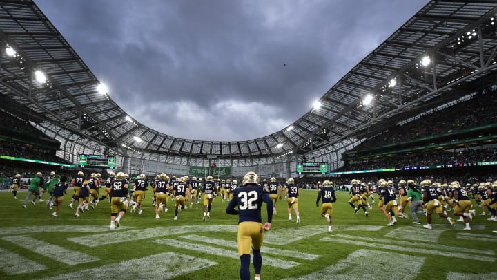 Aer Lingus College Football Classic - Notre Dame v Navy