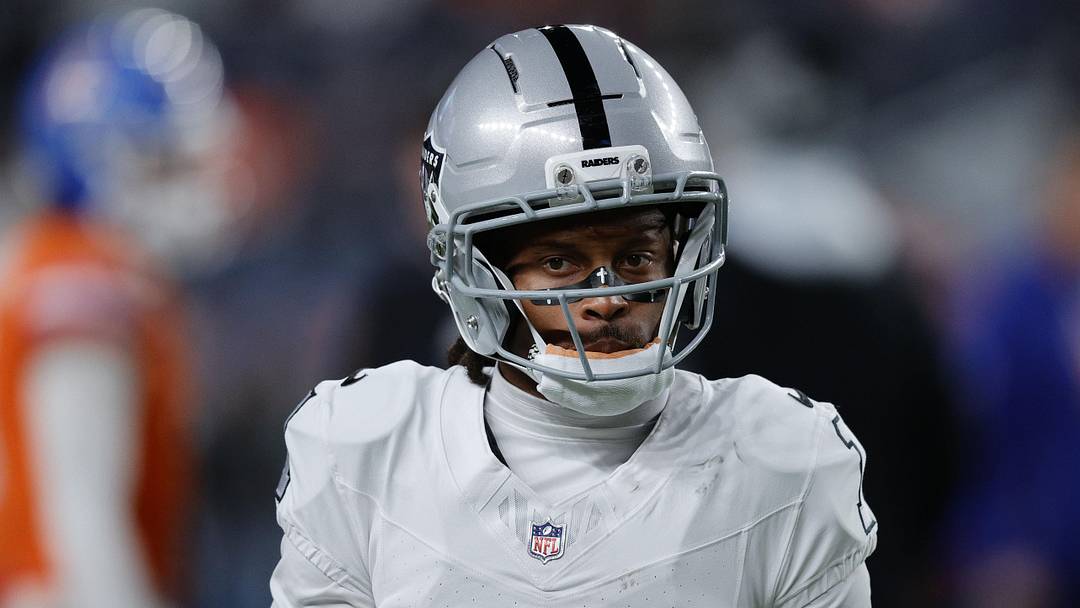 Las Vegas Raiders wide receiver Tre Tucker.