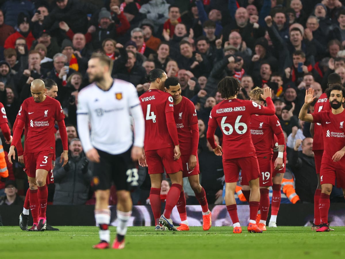 What channel is man utd liverpool on top