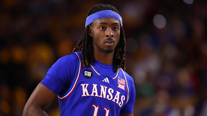  Jayhawks guard Jamari McDowell (11) 