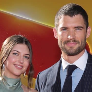 Julia Best Warner and David Corenswet at the ‘Superman’ premiere in Los Angeles, Calif.