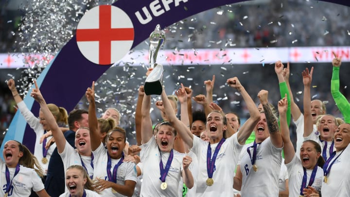 England were crowned champions of Europe in 2022 at Wembley