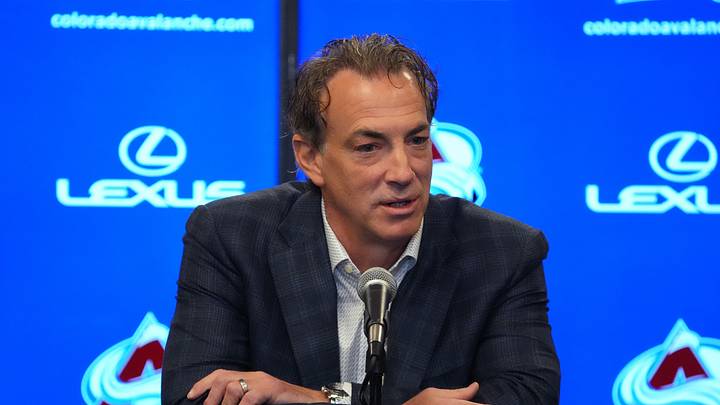 Joe Sakic, GM of the Colorado Avalanche Joe Sakic, GM of the Colorado Avalanche