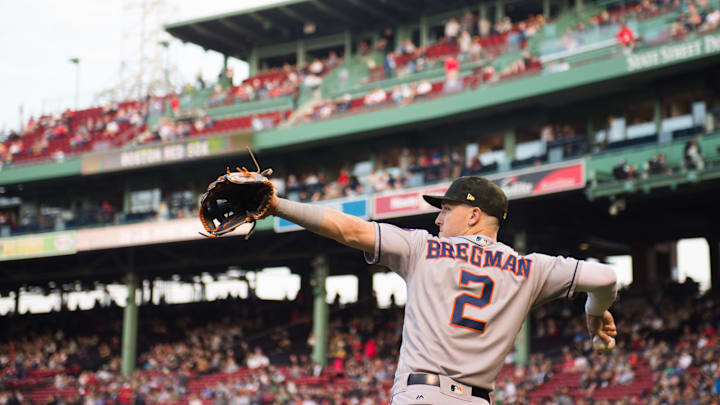 Boston Red Sox infielder Alex Bregman