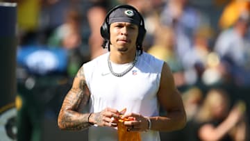 Green Bay Packers wide receiver Christian Watson
