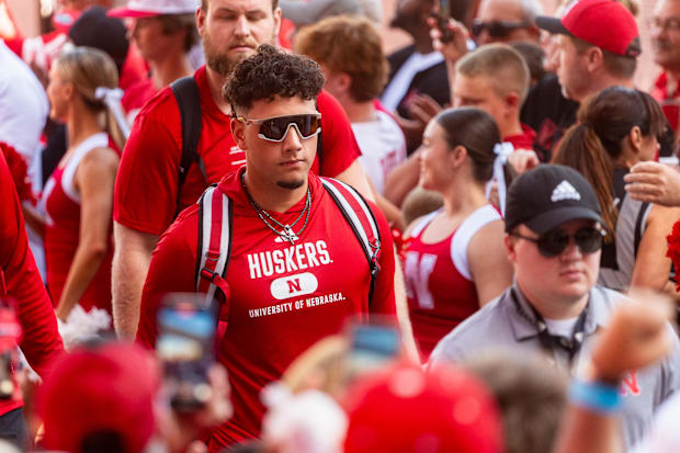 Dylan Raiola 2024 Nebraska Colorado football pregame