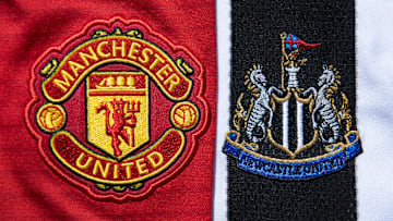 Manchester United and Newcastle United Club Crests