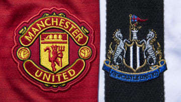 Manchester United and Newcastle United Club Crests