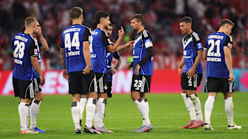 Vor dem Kellergipfel gegen Heidenheim haben sich die Führungsspieler des HSV intern besprochen.