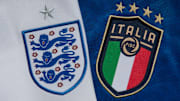 The England and Italy Badges