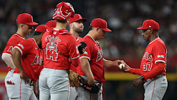 Los Angeles Angels v Arizona Diamondbacks