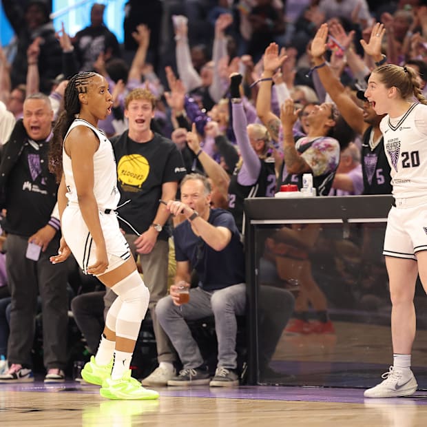 Golden State Valkyries forward Kayla Thornton. 