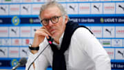 Laurent Blanc, entraîneur de l'OL.