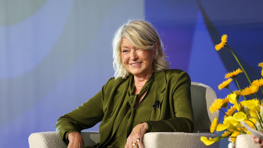 Martha Stewart smiling.