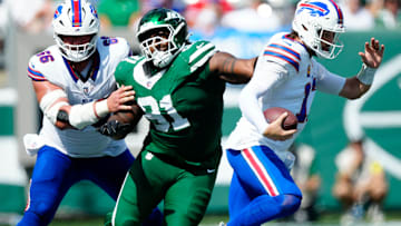 NY Jets defensive tackle Jowon Briggs