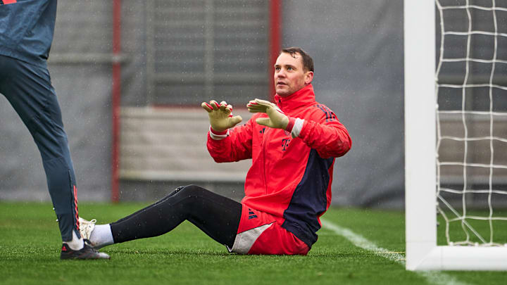 Manuel Neuer im Training