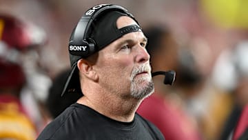 Washington Commanders head coach Dan Quinn