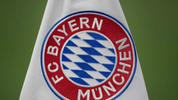 The Bayern Munich corner flag