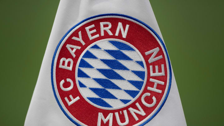 The Bayern Munich corner flag