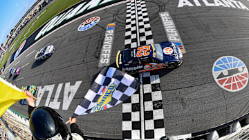 Joey Logano, Team Penske, Quaker State 400, Atlanta Motor Speedway, NASCAR