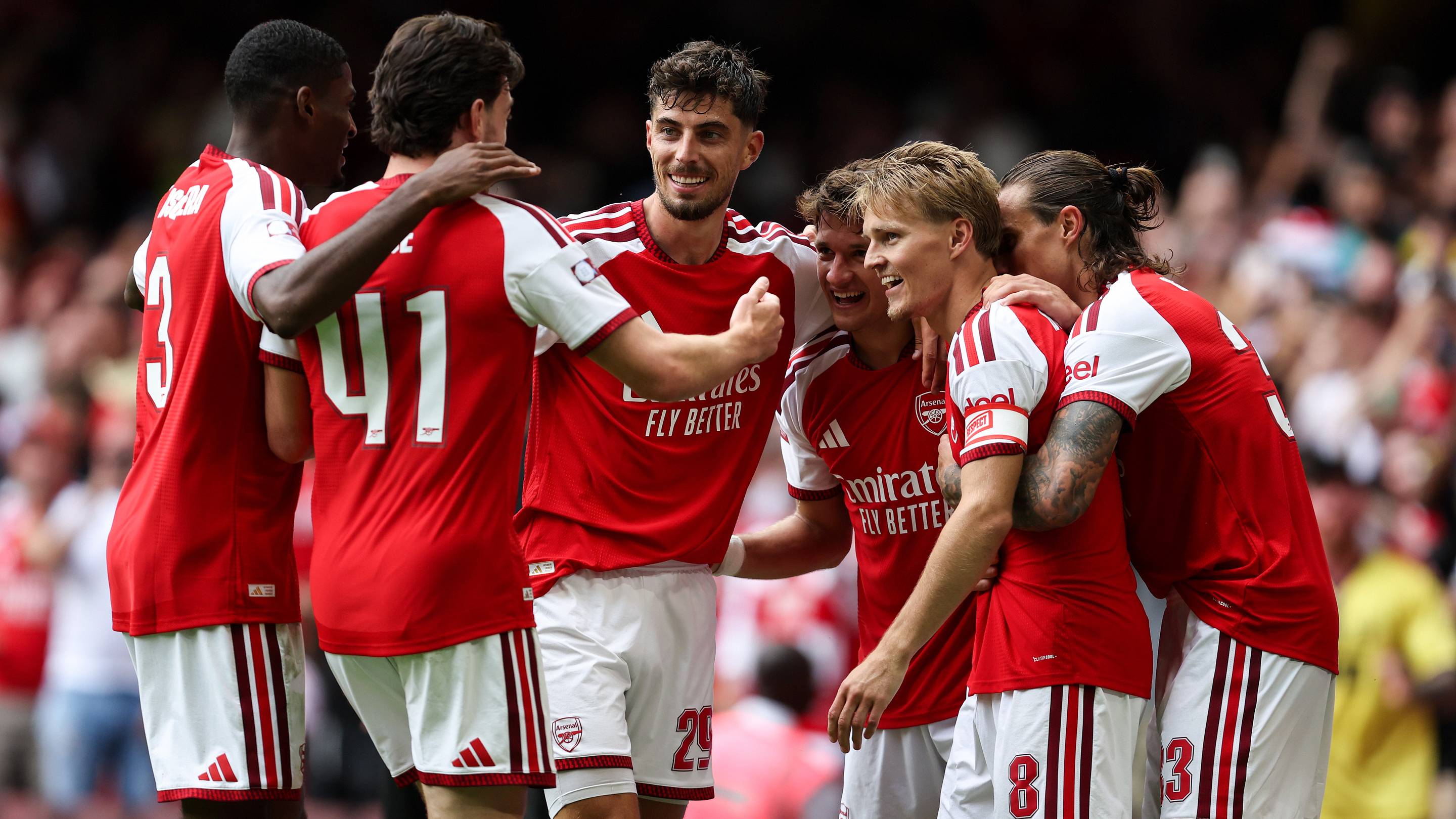 Three standout players from Arsenal's Community Shield win over Man City
