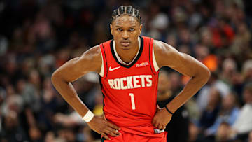 The Houston Rockets' Amen Thompson is one of the best defenders in the NBA 
