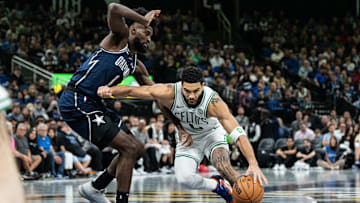 Jayson Tatum has turned in a stellar season so far as the Boston Celtics aim to repeat as NBA champions.