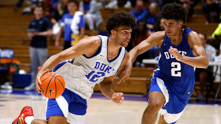 Cameron Boozer, Cayden Boozer, Duke Men's Basketball Open Practice