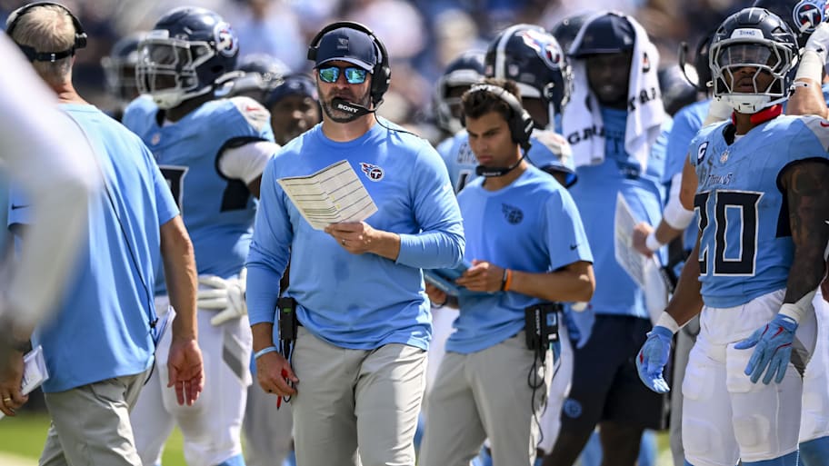 Tennessee Titans coach Brian Callahan
