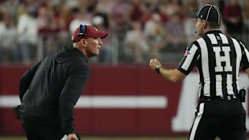 Alabama head coach Kalen DeBoer