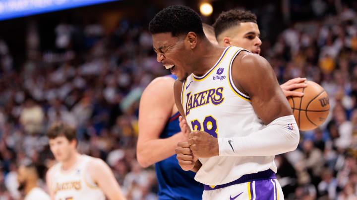 Rui Hachimura is one of three Lakers who could be moved at the 2024 NBA Draft. 