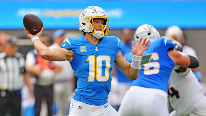 Los Angeles Chargers quarterback Justin Herbert is now +550 to win the MVP award. 