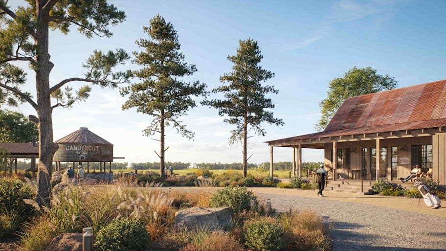 Arriving at Candyroot Lodge