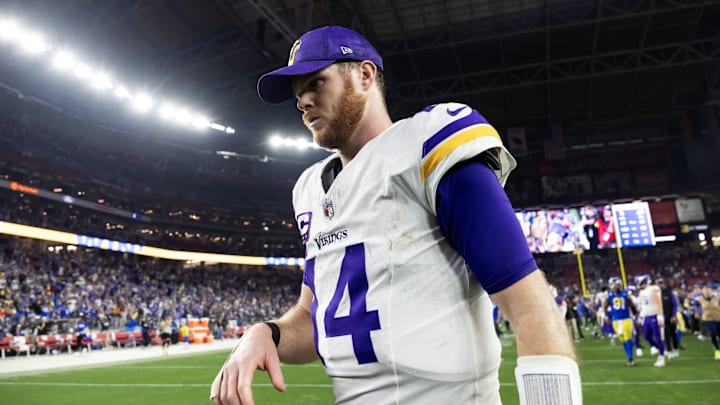 Sam Darnold made his first Pro Bowl with the Minnesota Vikings in 2024. Sam Darnold made his first Pro Bowl with the Minnesota Vikings in 2024.