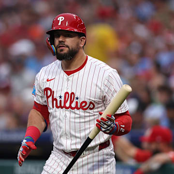Phillies outfielder Kyle Schwarber talked about the possibility of joining the Reds when he becomes a free agent this fall. 
