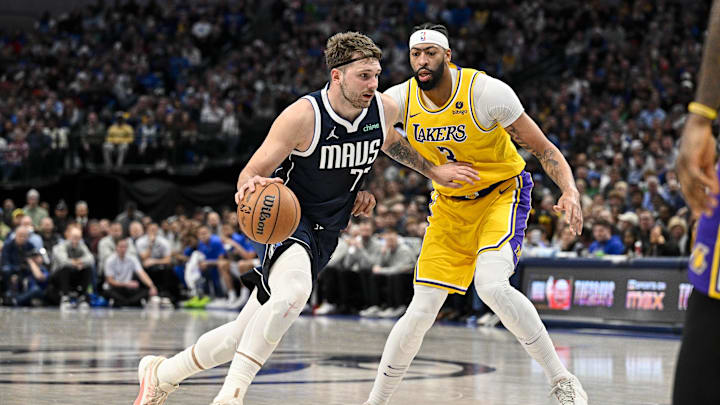 The Dallas Mavericks reportedly have traded Luka Doncic to the Los Angeles Lakers for Anthony Davis, shifting the NBA Finals odds. The Dallas Mavericks reportedly have traded Luka Doncic to the Los Angeles Lakers for Anthony Davis, shifting the NBA Finals odds.
