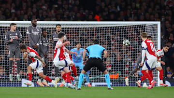 Rice scored two stunning free kicks against Madrid
