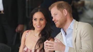 Prince Harry and Meghan Markle visit Colombia
