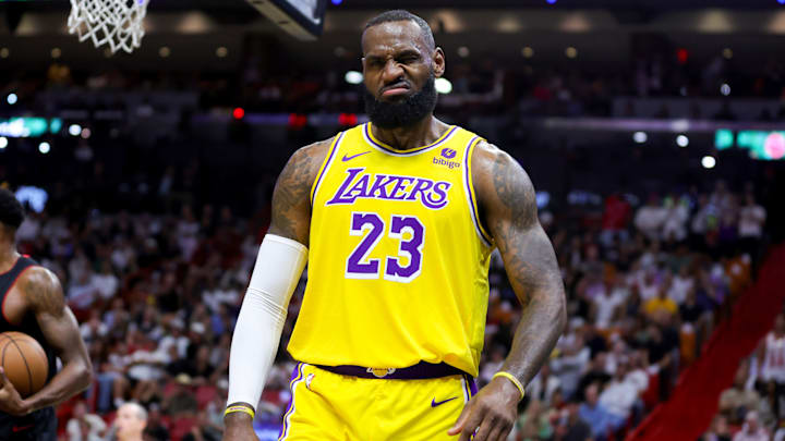 Los Angeles Lakers v Miami Heat