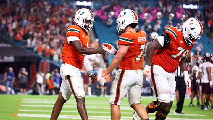 Cam Ward, Xavier Restrepo, Miami Hurricanes