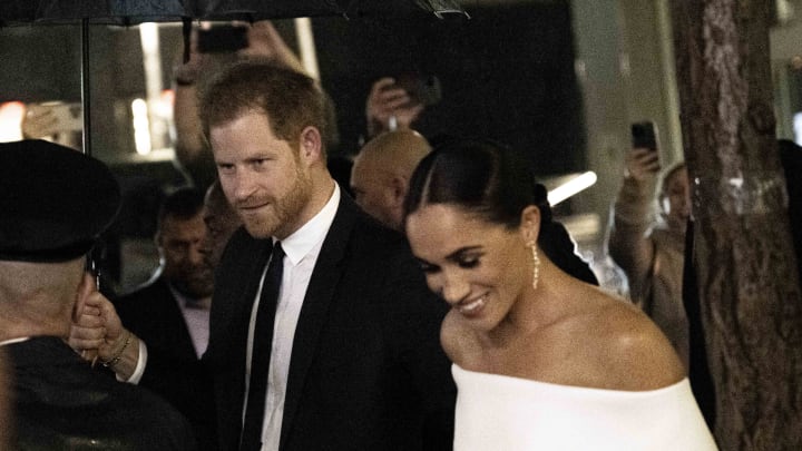 Prince Harry Duke of Sussex and his wife Meghan Markle in New York